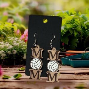 Volleyball Themed Earrings